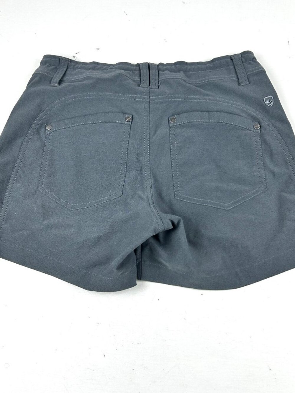 KUHL Women's Shorts Size 2 Gray Drawstring Hiking Outdoor